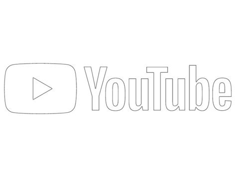Youtube Coloring Page Youtube Logo Coloring Page Images And Photos Finder