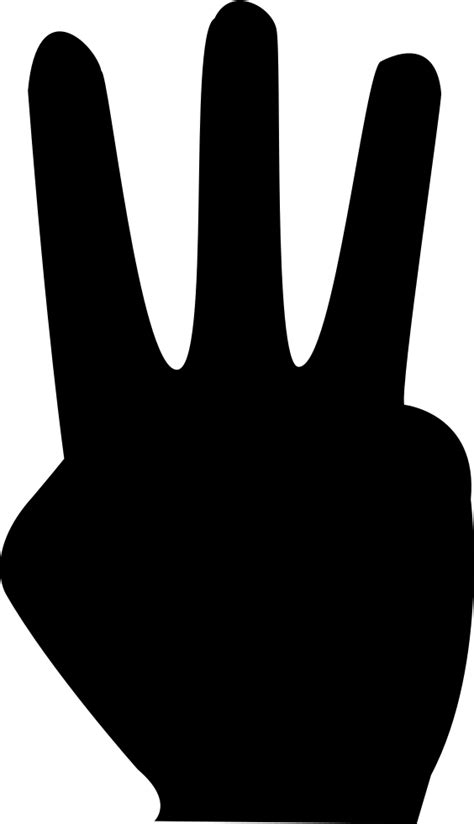 Download Three Fingers Svg Png Icon Free Download (#56973 ...