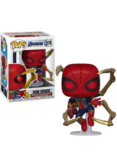 Funko Pop Marvel Endgame Iron Spider With Nano Gauntlet