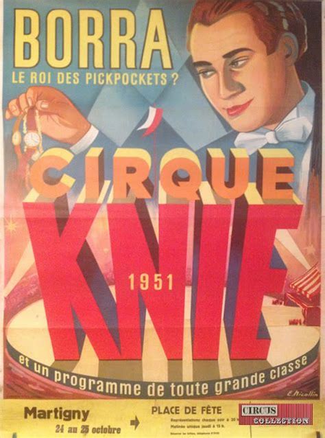 S, m, l, xl mit gesticktem logo auf der brust und großem logo auf der. Cirque National Suisse Knie 1951, affiche (avec images ...
