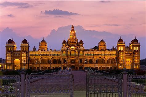 The Historical Mysore Palace Of Karnataka India