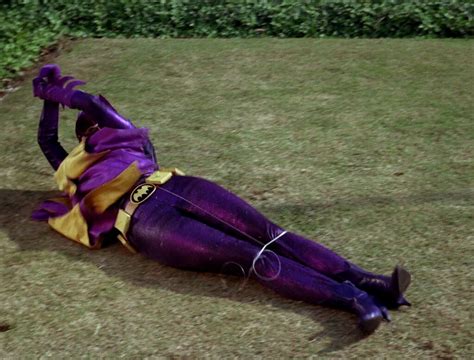 yvonne craig as batgirl tied up on the lawn in the joke s on catwoman 05 a photo on flickriver