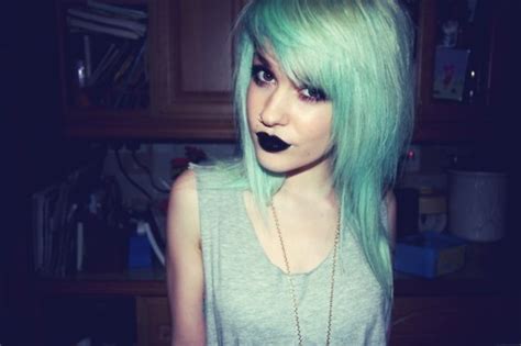 Pastel Green Hair On Tumblr