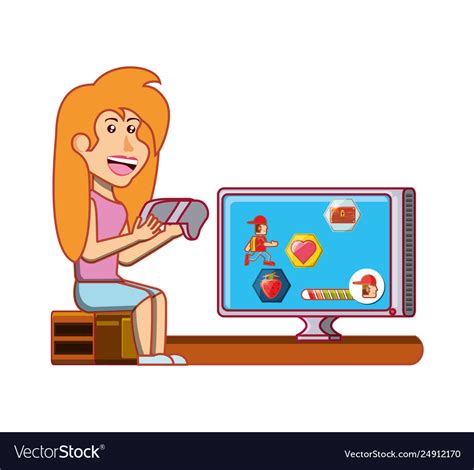 Play Computer Games Clipart