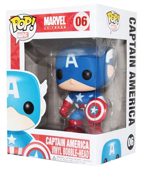 Exclusive Funko 75th Anniversary Captain America Pop Vinyl Marvel