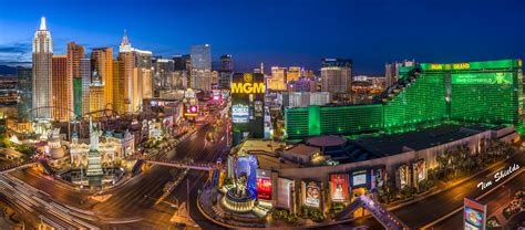 Las Vegas Strip High Resolution Panorama View This One Lar Flickr