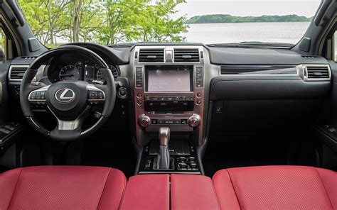 Lexus 2021 Gx 460 Front Dash Rioja Red Semi Aniline L Lexus Of Calgary