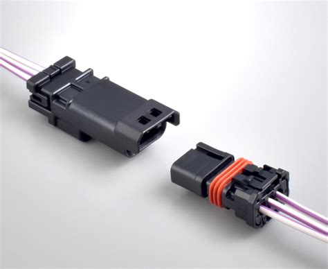 Sealed Wire To Wire Automotive Connectors