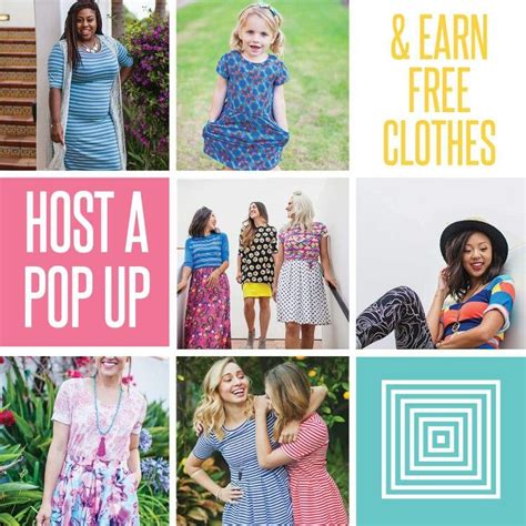 Schedule Your Lularoe Pop Up Now To Earn Free Clothes