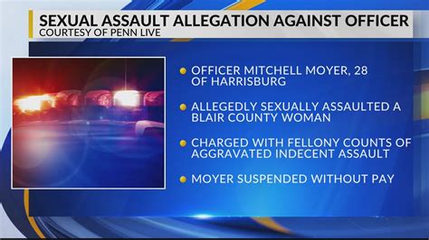 sexual assault allegation against an officer youtube