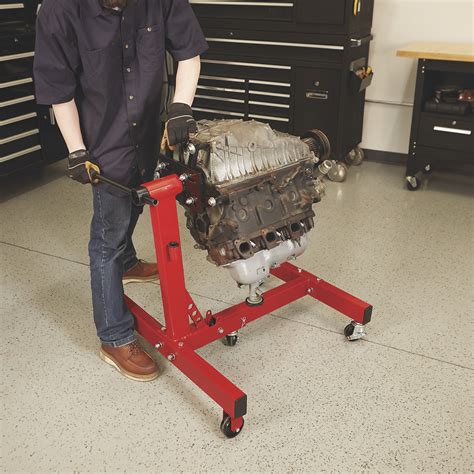 Strongway Rotating Engine Stand — 1500 Lb Capacity Foldable