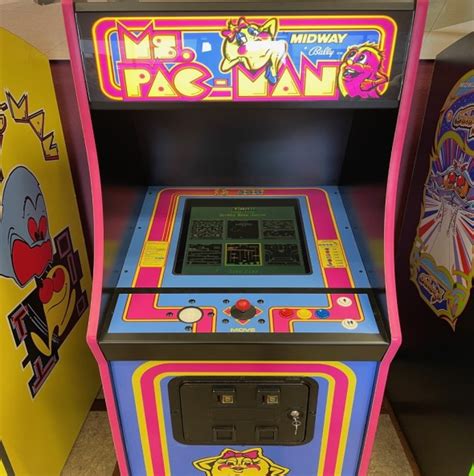Ms Pac Man Iconic Full Size Multigame Plays 60 To 400 Classic Games