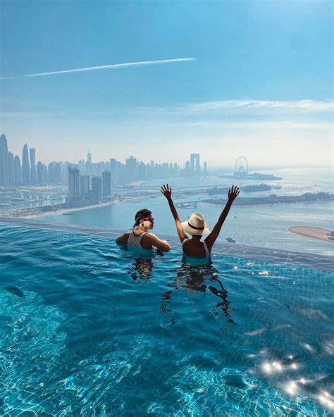 Keyta Hawkins Aura Skypool Dubai The Worlds Highest Infinity Pool