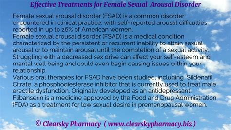 ppt effective treatments for female sexual arousal disorder powerpoint presentation id 12018265