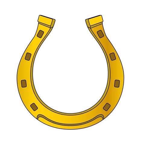 How to Draw A Horseshoe Step by Step