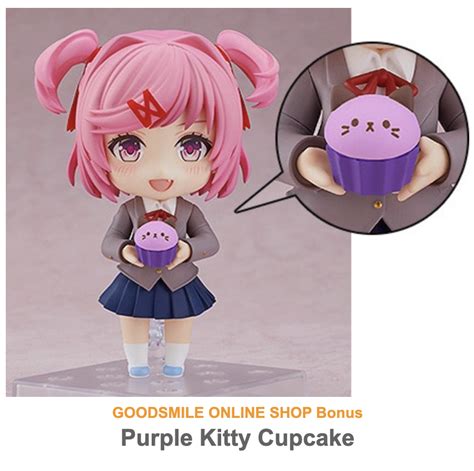 Doki Doki Literature Club Natsuki Nendoroid Comprend Manga Cupcakes