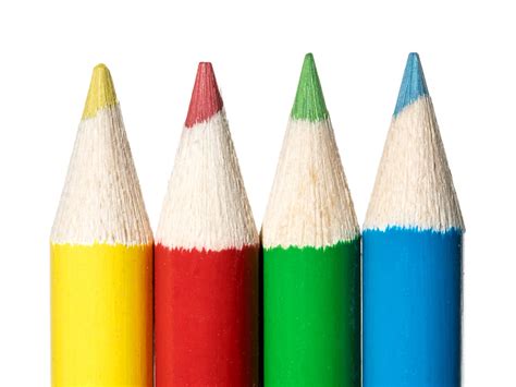 Colouring Pencils Red Yellow Green And Blue Colouring Pe Flickr