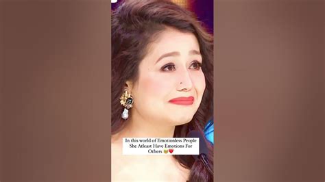 Very Emotional Seen Of Neha Kakkar Trendingshorts Youtube