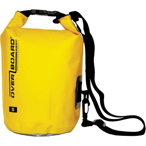 Overboard Waterproof Dry Tube Bag 5l Yellow Ob1001y Bandh