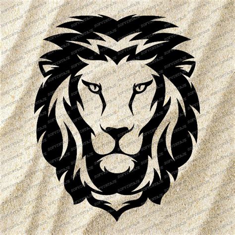 Get Lion Head Svg File Free Background Free Svg Files Silhouette And