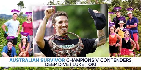Australian Survivor 2019 Luke Toki Deep Dive By Reality Tv Rhap Ups