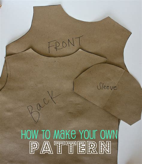 Making Your Own Pattern A Tutorial Sweet Verbena