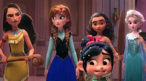 Vanellope Meets A Group Of Startled Disney Princesses In The New My Xxx Hot Girl