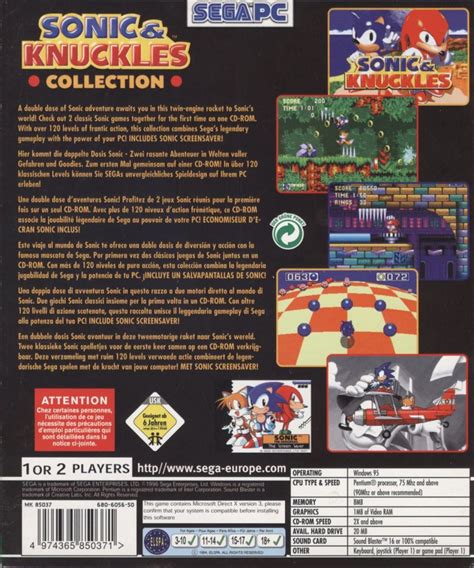 Sonic And Knuckles Collection Images Launchbox Games Database
