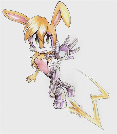 Bunnie Rabbot By Z N K On Deviantart Bunny Sonic Fan Art Furry Art