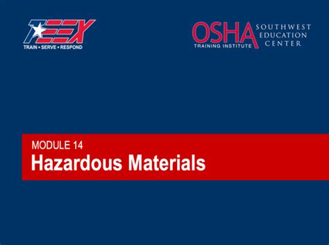 Osha Safety Training Powerpoints Ehs Safety News America