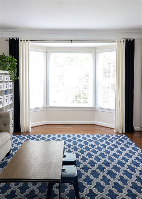 Curtain Ideas For Bay Windows And Other Strange Arrangements Window