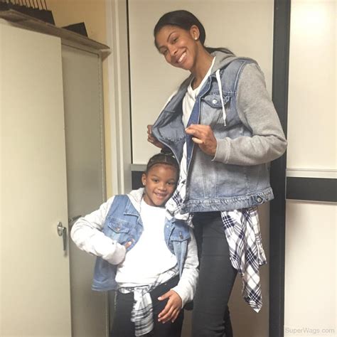 Candace Parker With Her Daughter Super Wags Hottest Wives And
