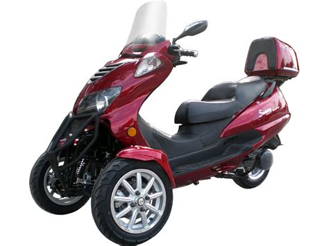 Ice bear cyclone 150cc 3 wheel scooter. Sunny 150cc Three Wheel Trike Scooter Two Front Wheels ...