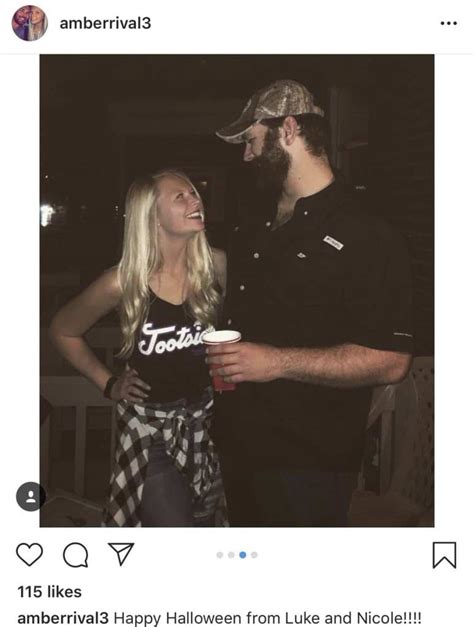Couple Wins Halloween With Their Costumes As Luke Combs And Girlfriend Nicole Whiskey Riff