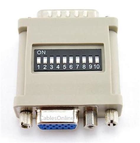 Hd15 Vga Monitor Female To Db15 Mac Male Converter Adapter