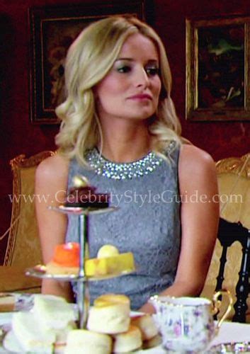 Bachelorette Style And Fashion Emily Maynard Wore A Maggy London Beaded Lace Dress When She And