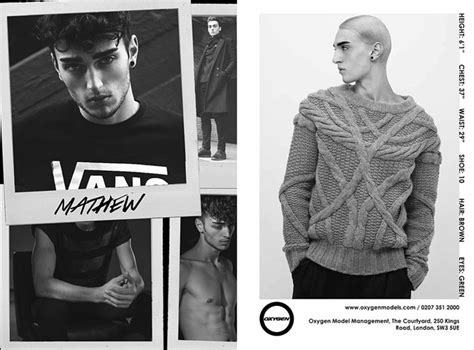 Oxygen Model Management In London Ss14 Mens Show Package
