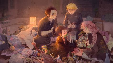 Kimetsu no Yaiba Mitsuri Kanroji #anime digital art #artwork Tanjiro