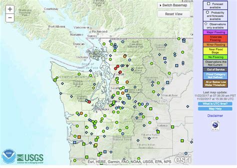 Flood Warnings Out As Rivers Crest Banks In W Wash