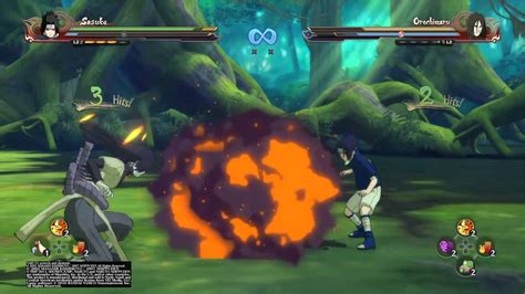 Naruto Shippuden Ultimate Ninja Storm 4 Kid Sasuke Vs Orochimaru