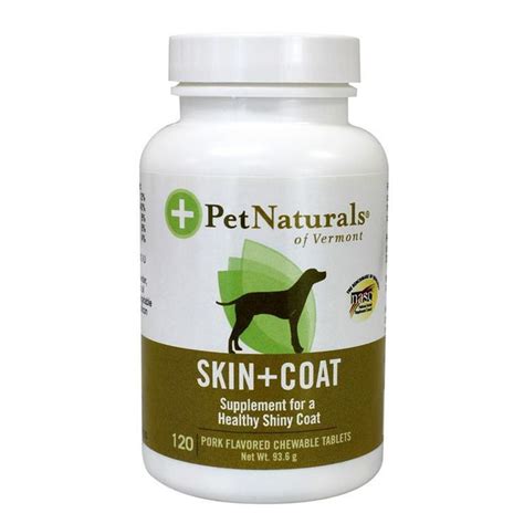 Puritan's pride pet vitamins &. Pet Naturals Skin and Coat supplements for dogs at best price