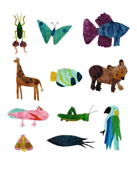 In an announcement issued by penguin it has sold some 40 million copies and has been translated into 60 languages, spawned stuffed animal caterpillars and has been turned into a stage. These are my animals inspired by Eric Carle. I'm working ...