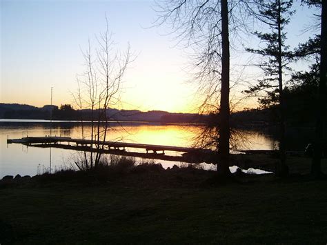 Sunset At Silver Lake Wa Silver Lake St Helens Lake