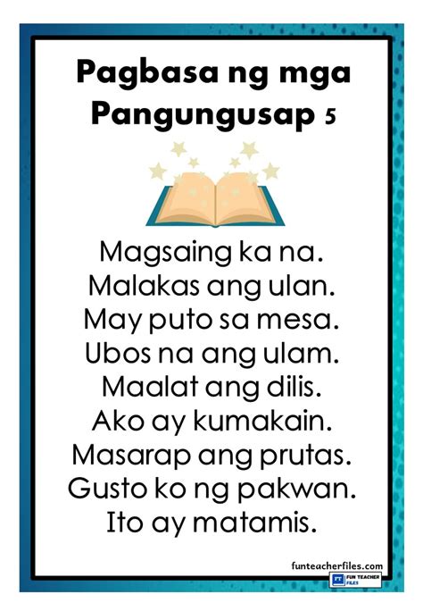 Hakbang Sa Pagbasa Ng Pangungusap At Reading Comprehension Tagalog
