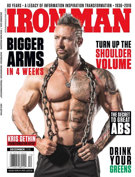 Iron Man Magazine December 2016 Magazine Get Your Digital Subscription