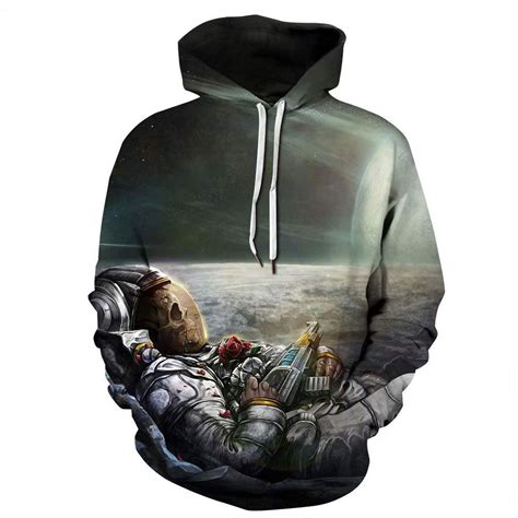 Spaceman 3d Printed Hoodies You Look Ugly Today