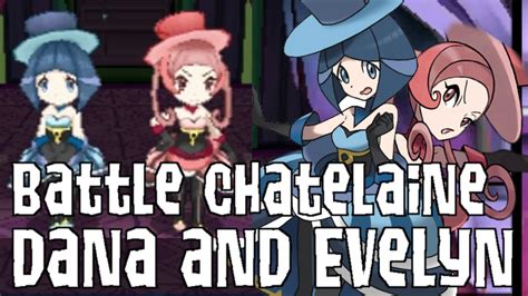 Multi Battle Chatelaine Evelyn And Dana Battle Maison Leader 5 Pokemon X And Y Youtube