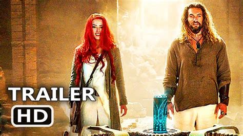 Aquaman Arthur Mera Trailer New Jason Momoa Amber Heard Sup Best Movie
