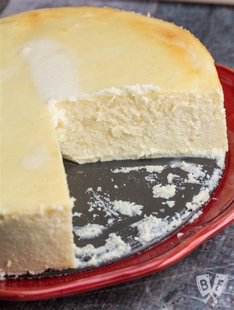 Italian Cream Cheese And Ricotta Cheesecake Recipe Desserts Ricotta Cheesecake Cheesecake