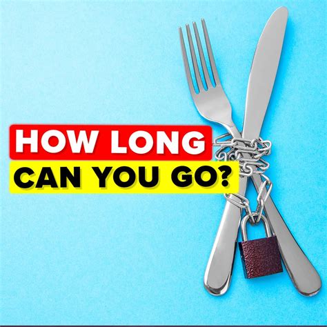 See full list on healthline.com The Infographics Show - How Long Can You Actually Go ...